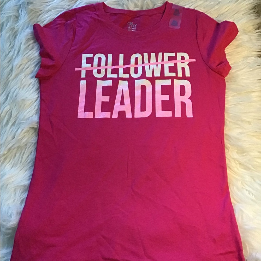 Girls Pink Short Sleeve T-shirt